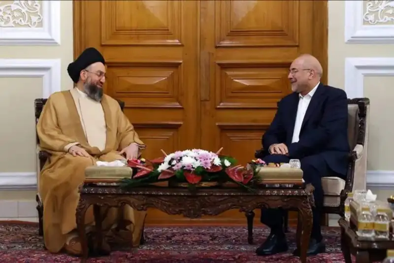 سید عمار حکیم با قالیباف دیدار کرد