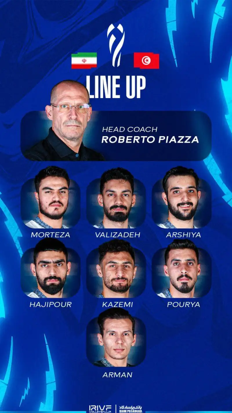 امروز مصاف سرنوشت ساز والیبال ایران و فیلپیین