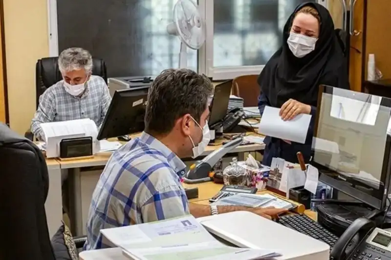 ادارات خوزستان دورکار شدند