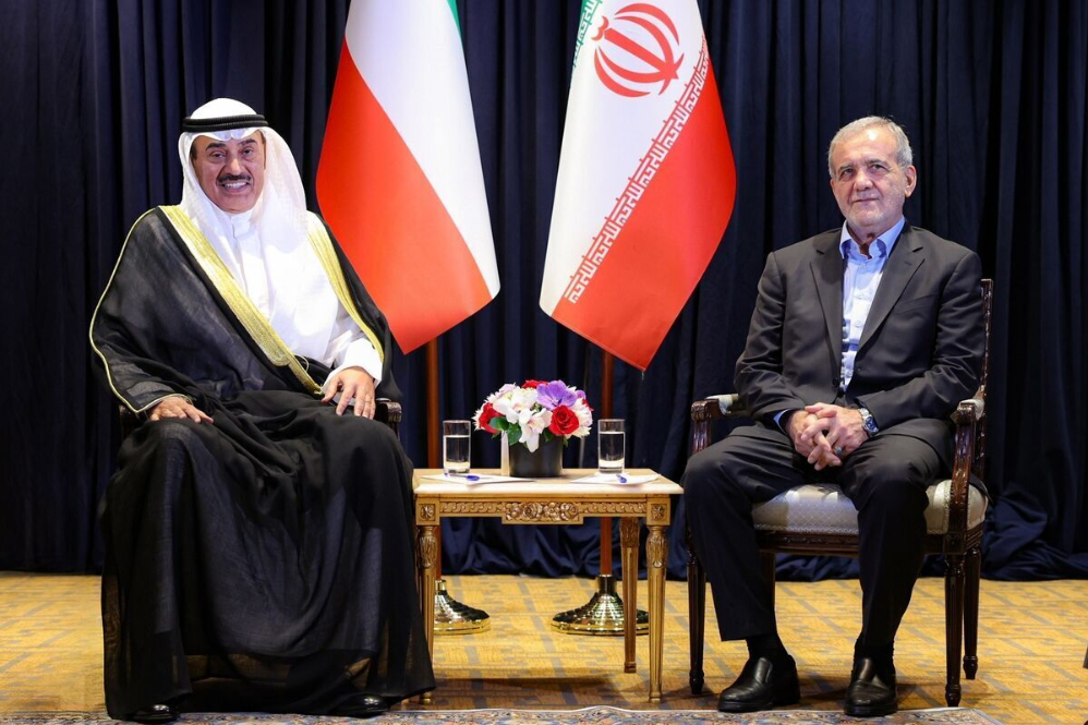 佩泽希基扬与科威特王储在纽约会面