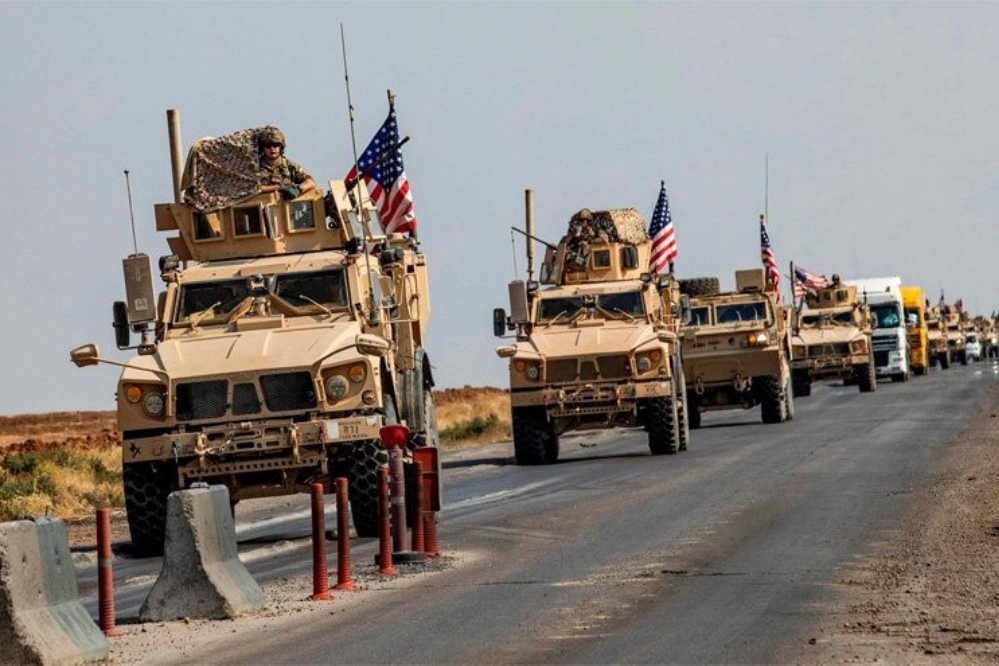 ورود کاروان نظامی آمریکا به شمال و شرق سوریه