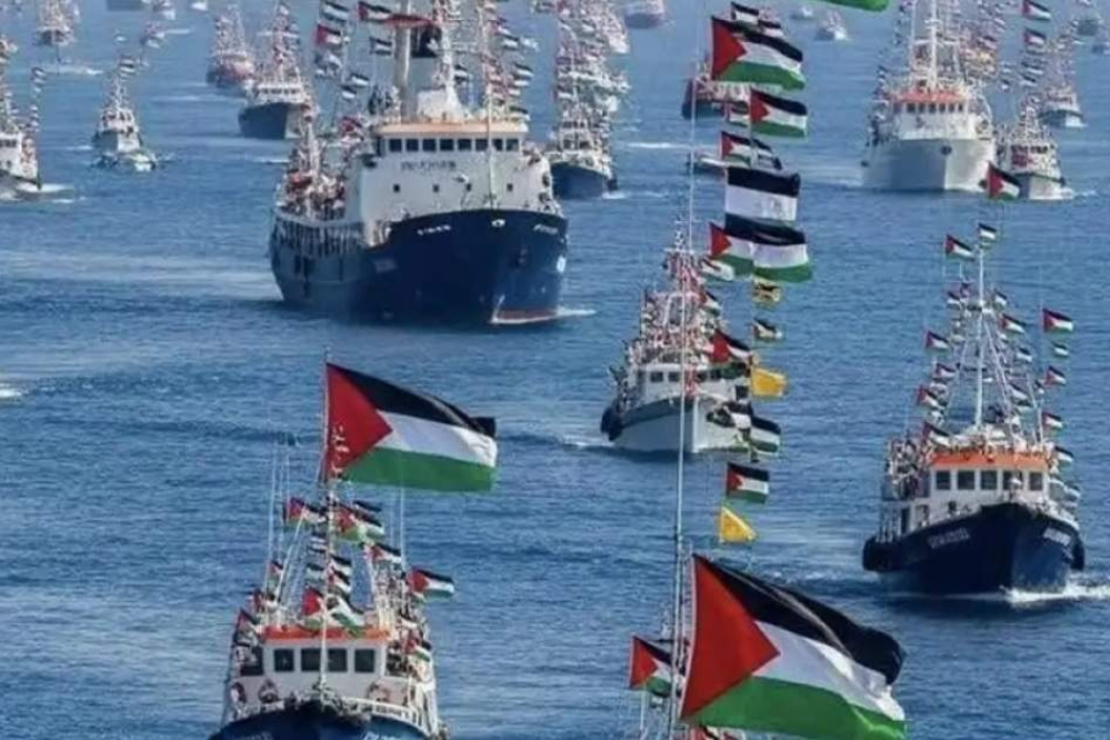 特拉维夫：除一艘外，所有坚定舰队均被扣押