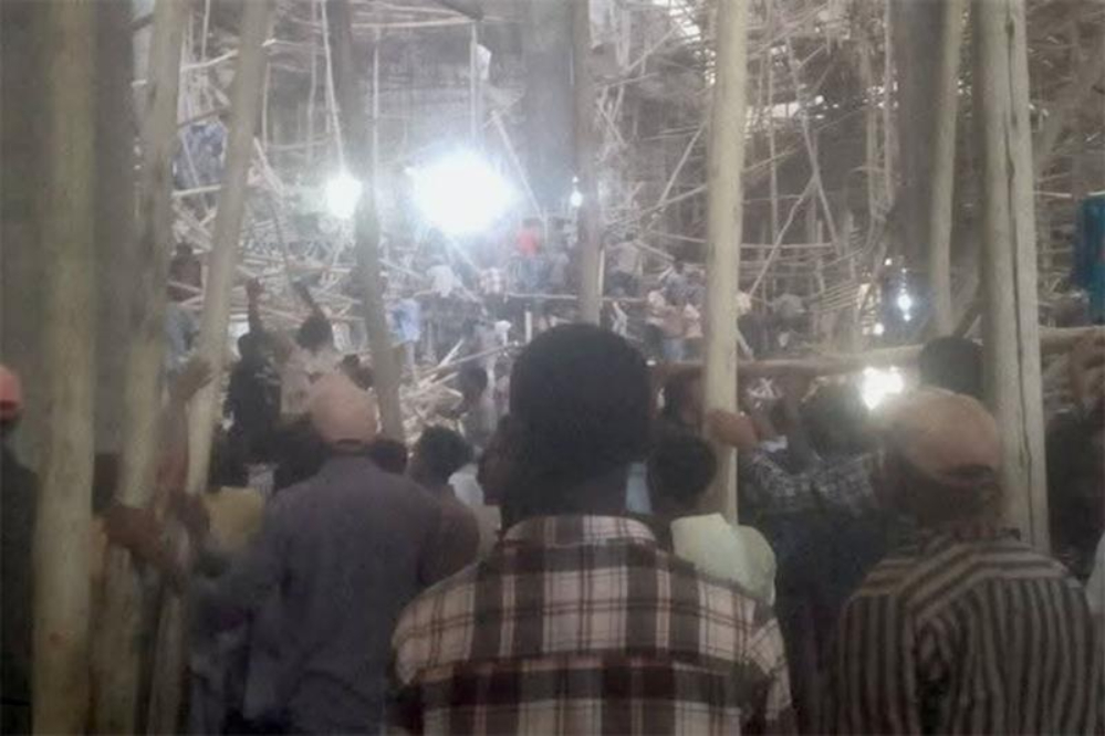 36 کشته و 200 زخمی در ریزش داربست یک کلیسا در اتیوپی