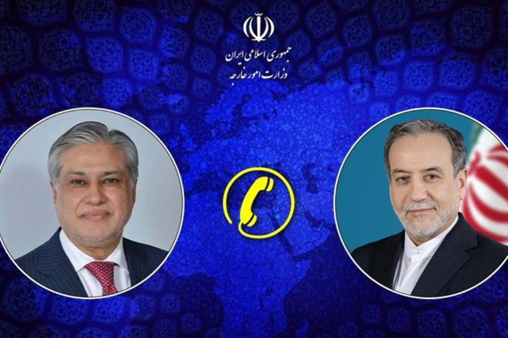 رایزنی وزیر امور خارجه پاکستان با عراقچی درباره تحولات منطقه