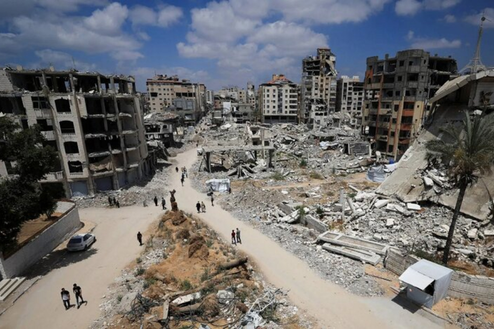Газа; оставшиеся руины и огромные затраты на восстановление