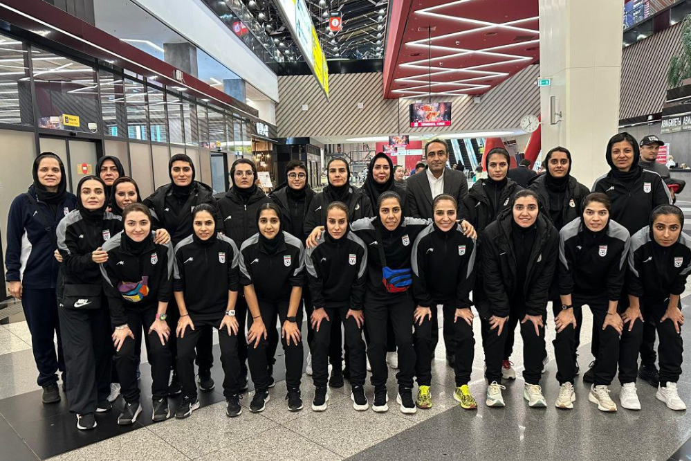 تساوی دختران فوتسال ایران و روسیه