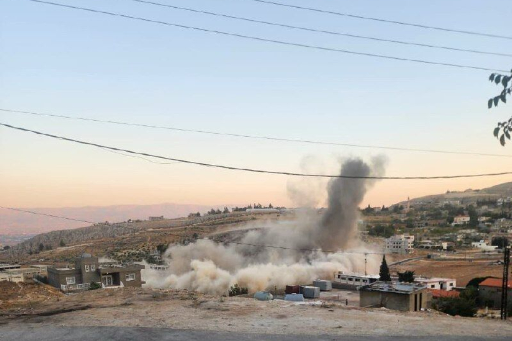 حملات هوایی شدید رژیم صهیونیستی به جنوب لبنان