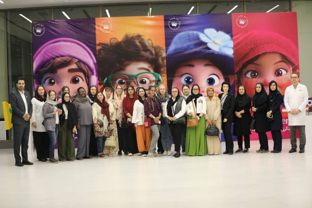 بازدید همسران سفیران 20 کشور از گروه صنعتی و پژوهشی زر(زرکام)