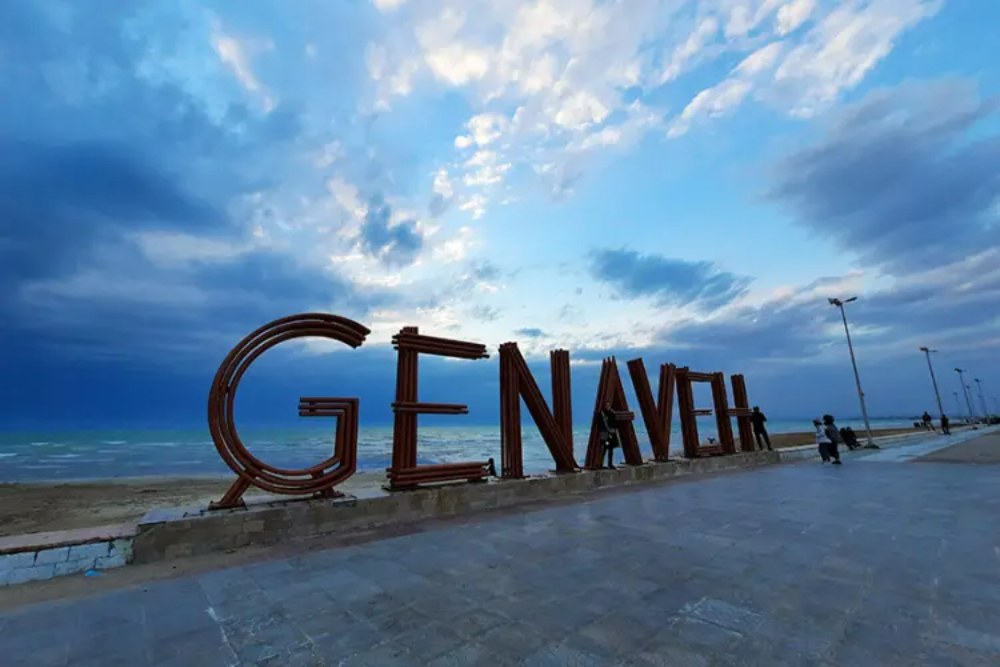 Знакомство с туристическими достопримечательностями иранских городов/ Порт Генаве (107)