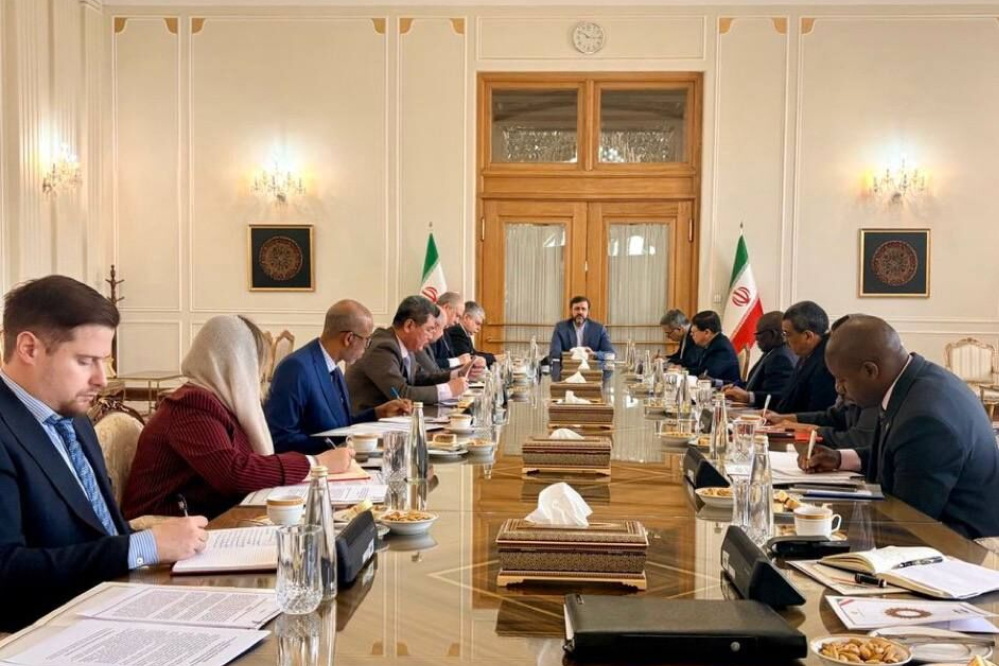 Борьба с односторонними принудительными мерами: Тема встречи замглавы МИД Ирана с дипломатами девяти стран