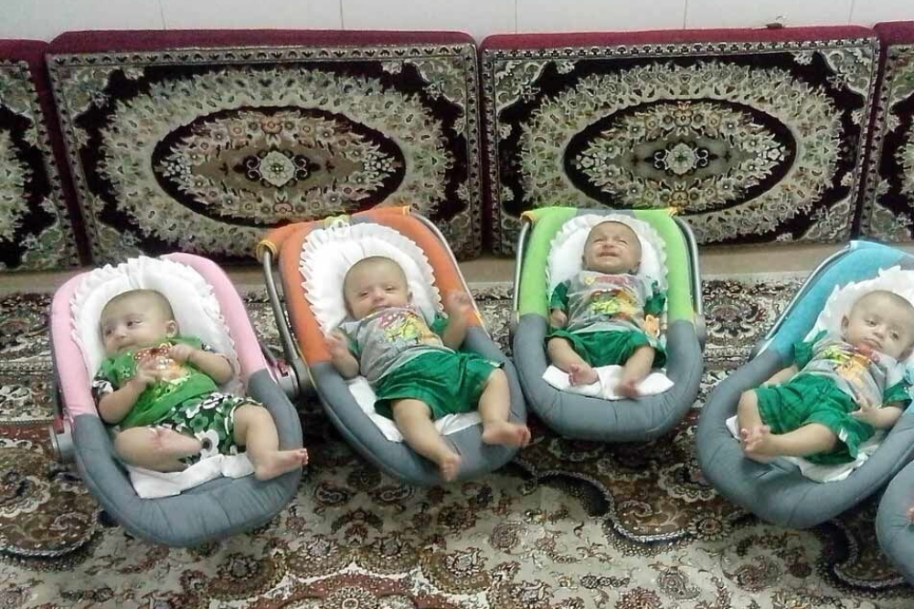 پرداخت ماهانه 4.4 میلیون تومان به خانواده‌های دارای چندقلو