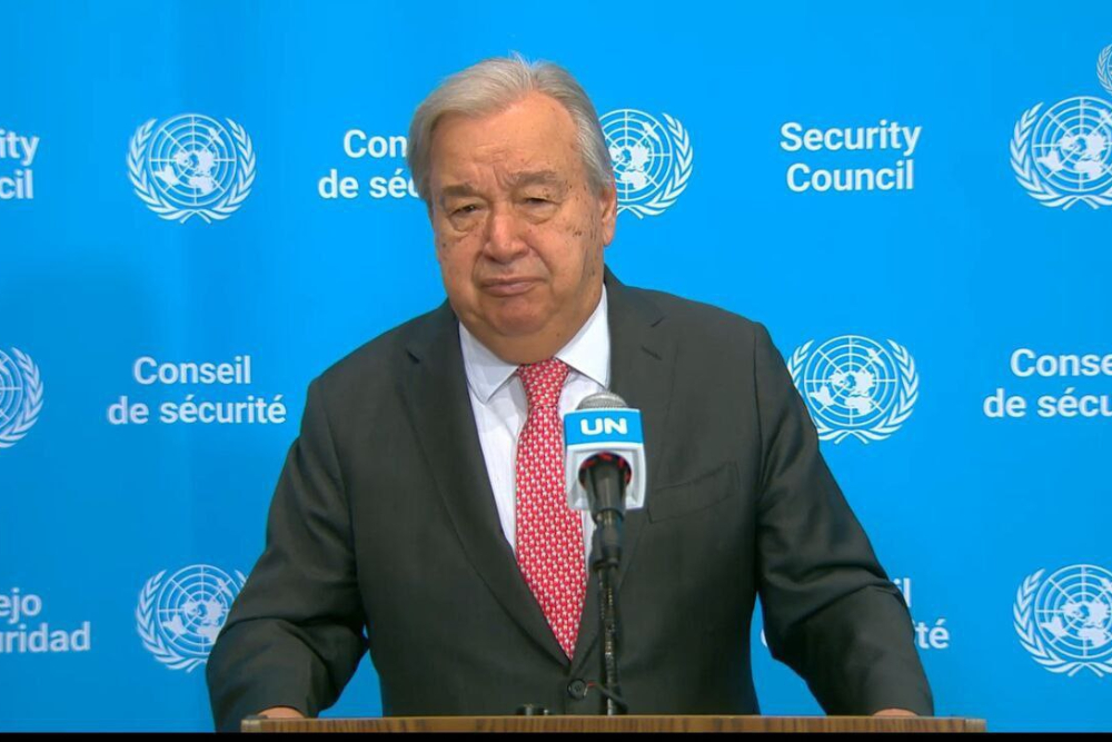 دبیرکل سازمان ملل: آتش‌بس غزه باید پایدار بماند