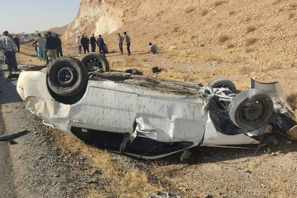 تصادف مرگبار در جاده نهاوند - کرمانشاه 5 کشته داشت