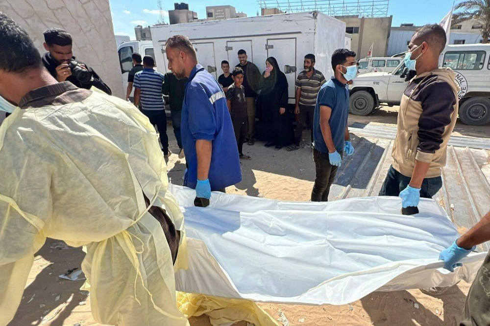 پیکر 15 اسیر تحویل فلسطینی‌ها در غزه شد