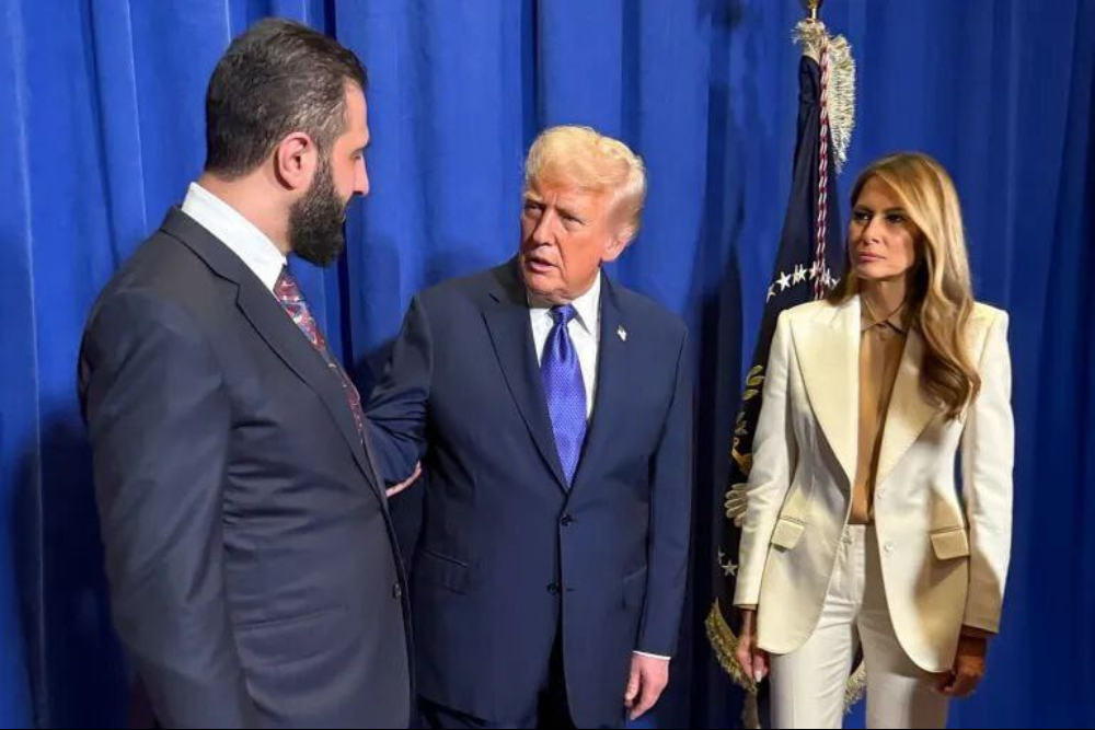 جولانی وارد کاخ سفید شد