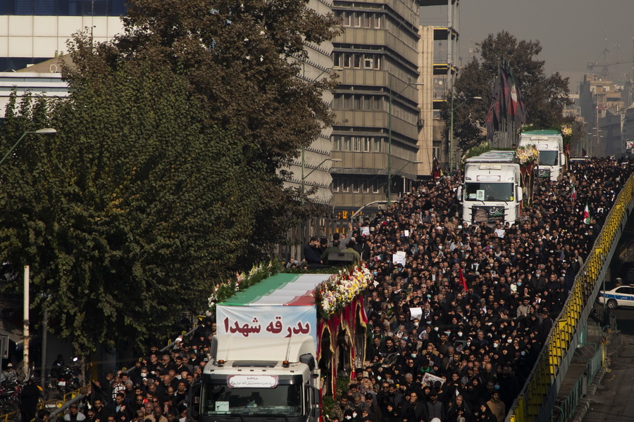 گزارش تصویری اختصاصی نور نیوز از مراسم تشییع شهدای گمنام در تهران