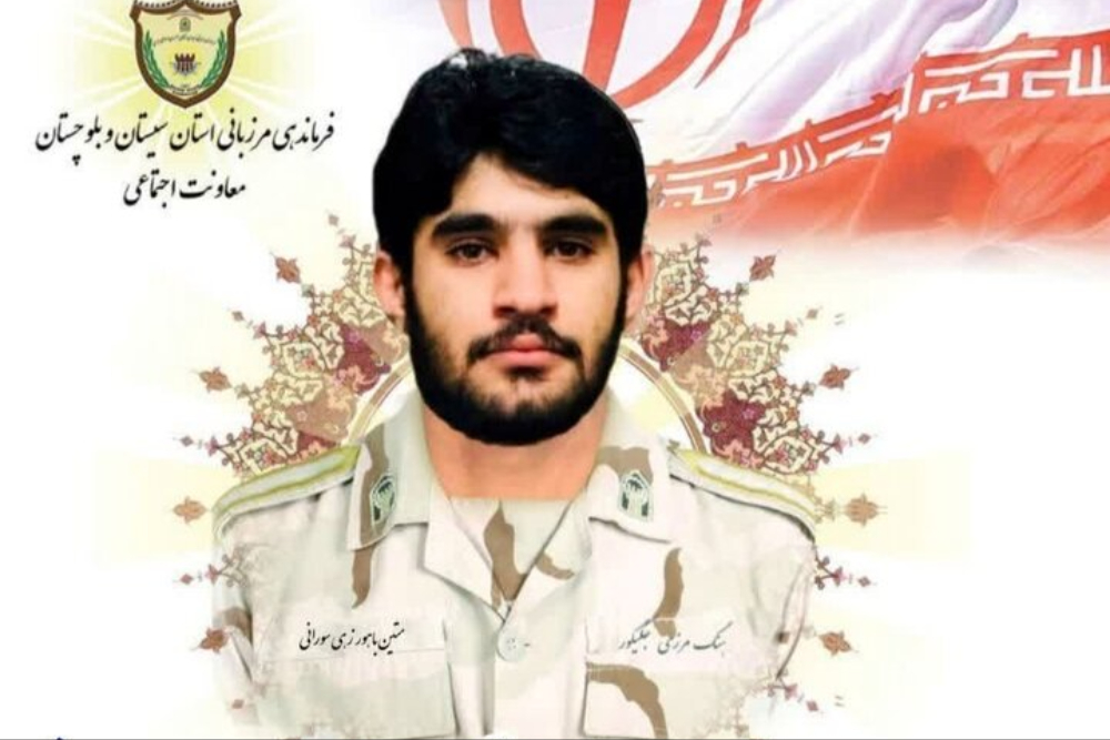 شهادت یک مرزبان اهل سنت در حمله تروریستی سراوان