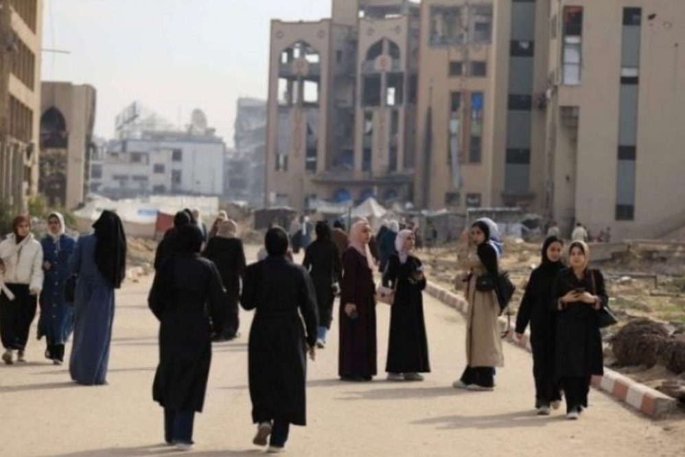 האוניברסיטה האסלאמית בעזה מחזירה את סטודנטיה ללימודיהם.