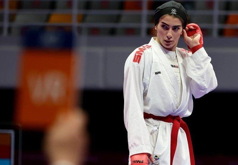 Iran’s Atousa Golshadnezhad makes history with gold at World Karate Championships