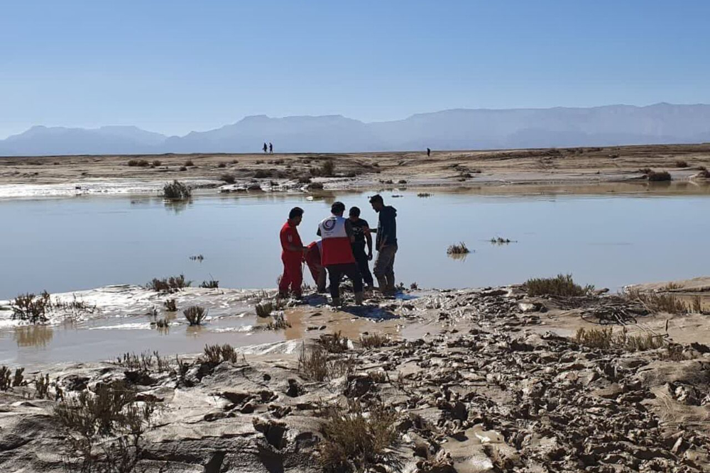 کشف پیکر بانوی مفقود در سیلاب لامرد