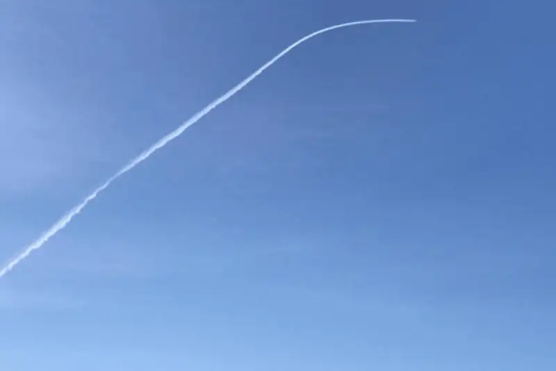 آزمایش موشک بالستیک توسط اسرائیل + فیلم