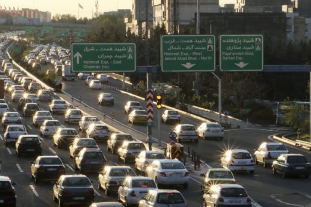 ترافیک سنگین در آزادراه‌های غرب تهران