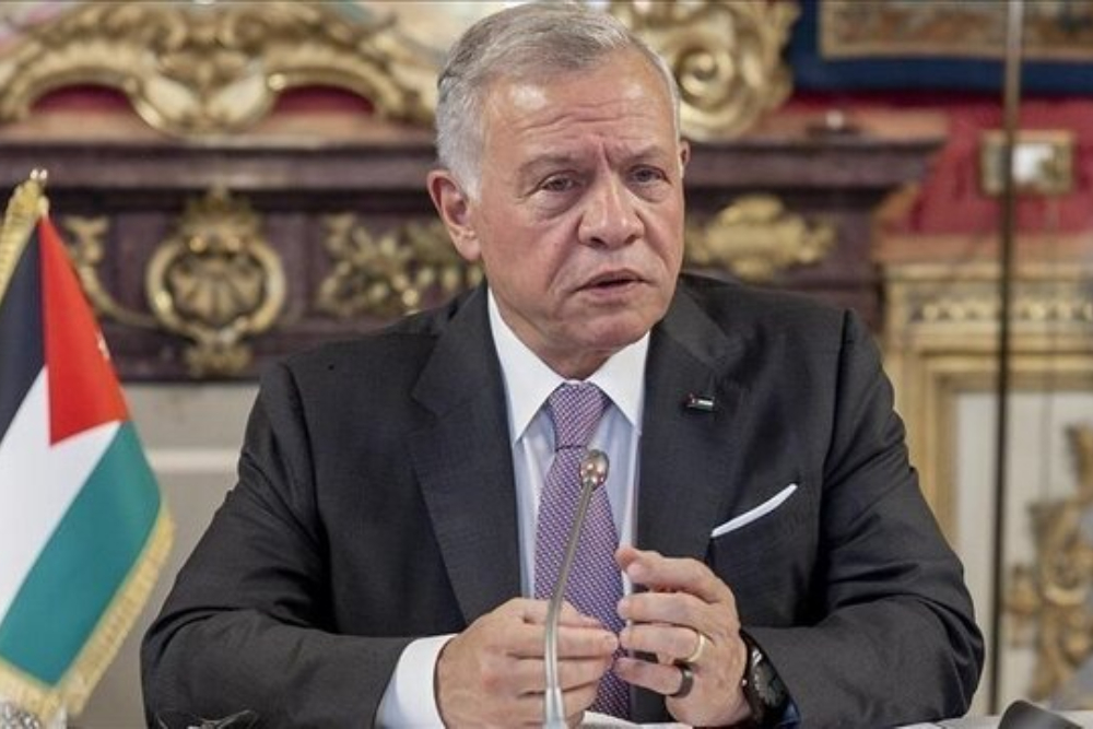 تاکید پادشاه اردن بر لزوم اجرای همه مراحل توافق آتش بس در غزه