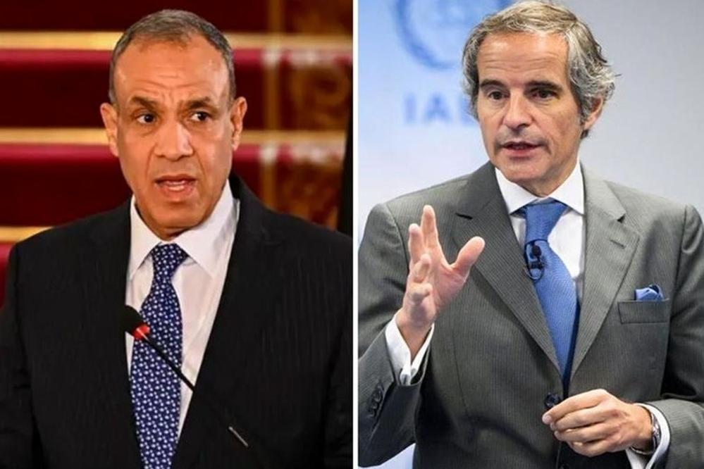 رایزنی گروسی و وزیر خارجه مصر درباره برنامه هسته‌ای ایران