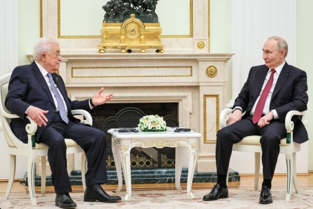 普京：可用俄被美冻结资产援助巴勒斯坦