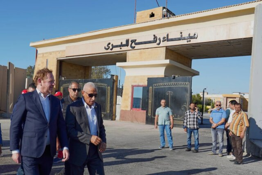 گذرگاه رفح امنیتی‌تر می‌شود