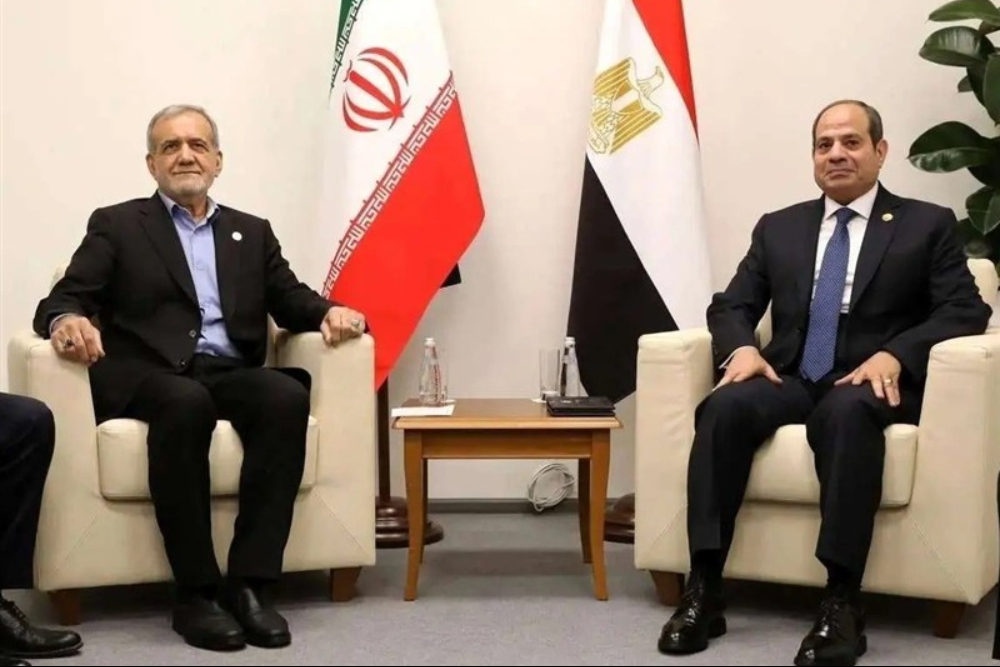 ریاست جمهوری مصر از تماس تلفنی پزشکیان و السیسی خبر داد