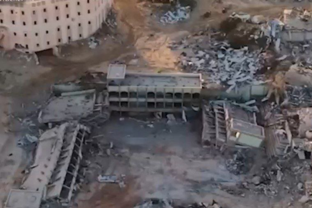 צבא ישראל הציג בגאווה ברשתות החברתיות את רגע ההרס של בית ספר לבנות בצפון עזה.