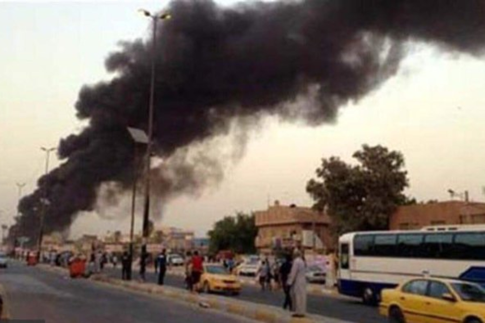 مسئول امنیتی داعش خود را منفجر کرد