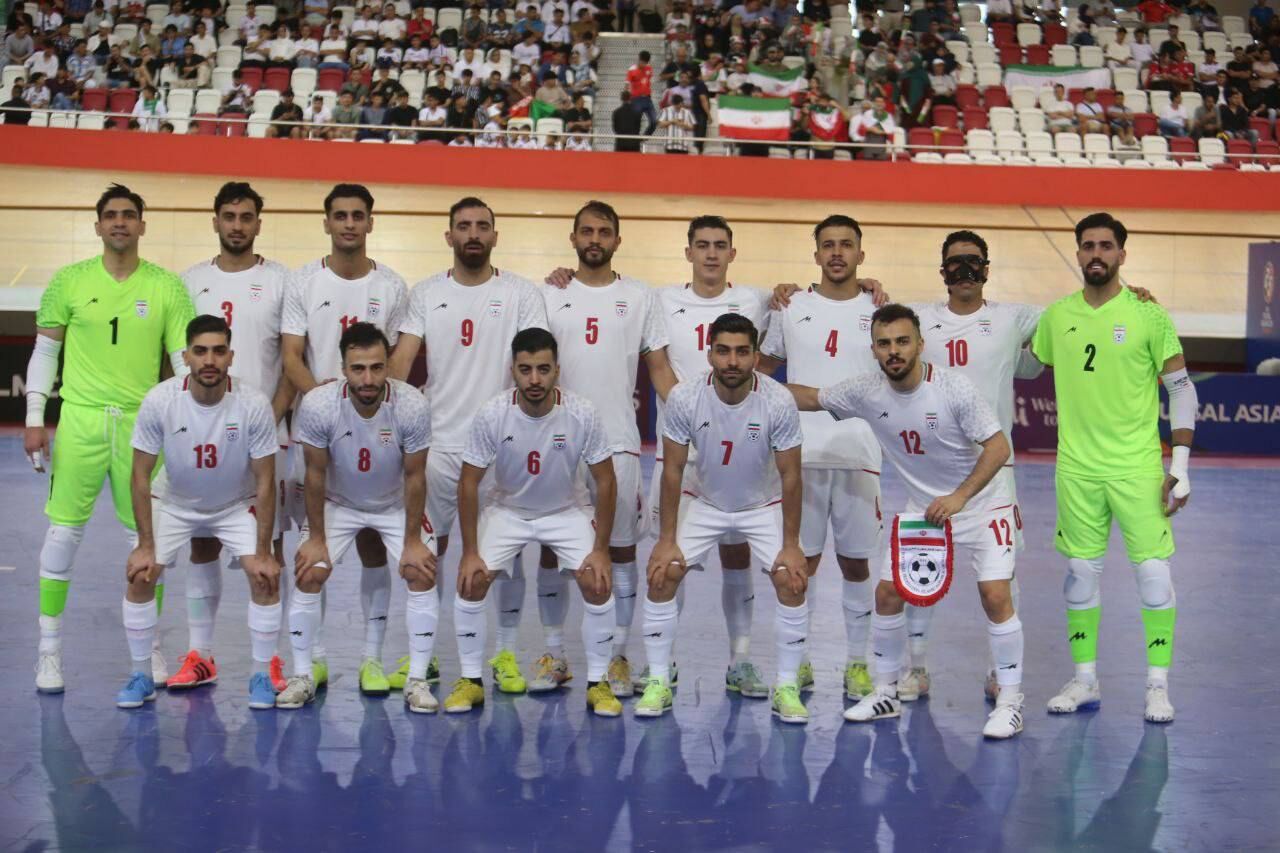 Iran futsal team rises to 4th, climbs one spot in FIFA rankings