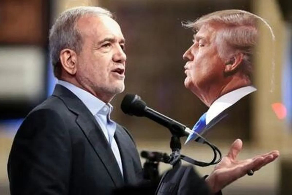 What did Pezeshkian say? What is Trump saying?