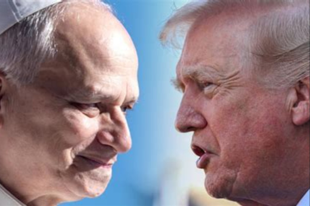 כיצד התפתח העימות חסר התקדים בין האפיפיור לטראמפ?