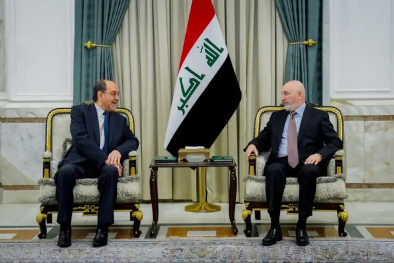 دیدار رئیس جمهور عراق با المالکی درباره معرفی نامزد نخست‌وزیری