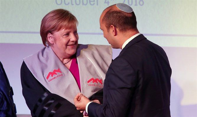 קנצלרית גרמניה דחתה את ביקורה בישראל בשל מצב החירום באפגניסטן