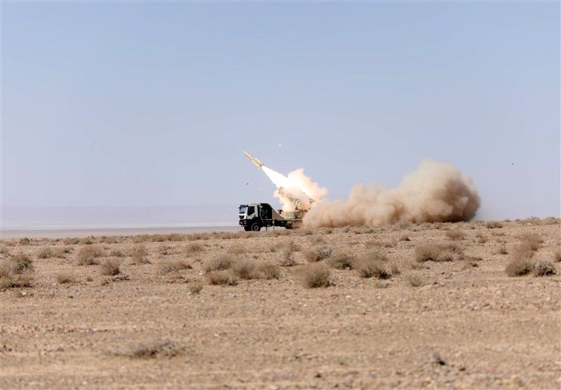 سامانه موشکی مرصاد۱۶ در کویر مرکزی ایران تست شد