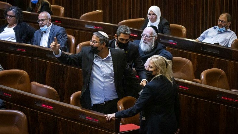 בן גביר: "איימן עודה פצצה מתקתקת, היכן מנדלבליט שנעלם מתחת לפני האדמה?"